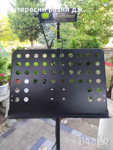 Стойка за ноти с осветление -Led , снимка 3 - Други - 51789415