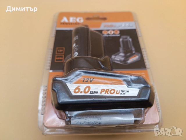 AEG 12V 6.0 Ah батерия, снимка 2 - Винтоверти - 53686491