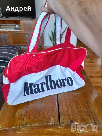 Стара чанта,сак Marlboro, снимка 2 - Други ценни предмети - 46346677