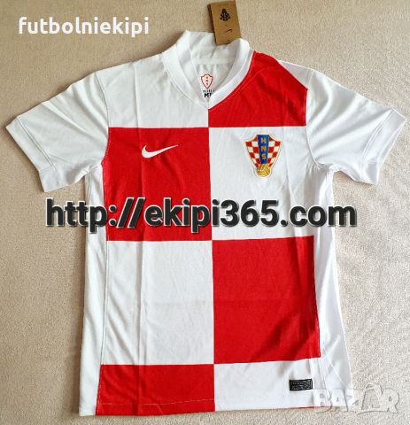 Промо Хърватия ЕВРО2024 - тениска, снимка 1 - Спортни дрехи, екипи - 31363576
