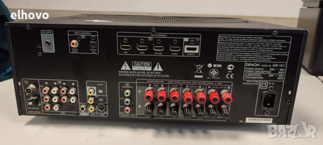 Ресивър Denon AVR-1911, снимка 7 - Ресийвъри, усилватели, смесителни пултове - 53118638