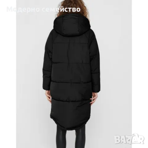 Дамско яке ONLY Gabi Puffer Coat Black, снимка 2 - Якета - 48067572