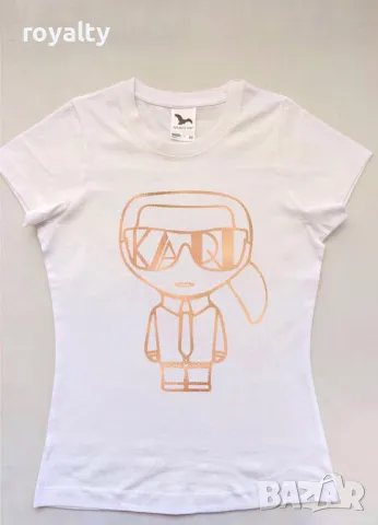 Karl Lagerfeld дамски тениски Различни дизайни , снимка 9 - Тениски - 49630081