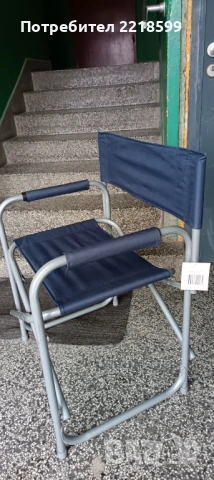 Къмпинг стол сгъваем усилен , снимка 2 - Къмпинг мебели - 53716017