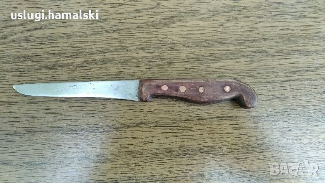Стар нож П Денев, снимка 1 - Антикварни и старинни предмети - 46309030