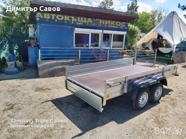 Туристическо ремарке Поп Индъстри до 750kg., снимка 5 - Ремаркета - 52233833