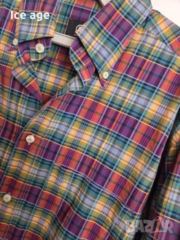 Bogner мъжка риза с дълъг ръкав размер Л, снимка 3 - Ризи - 53811120