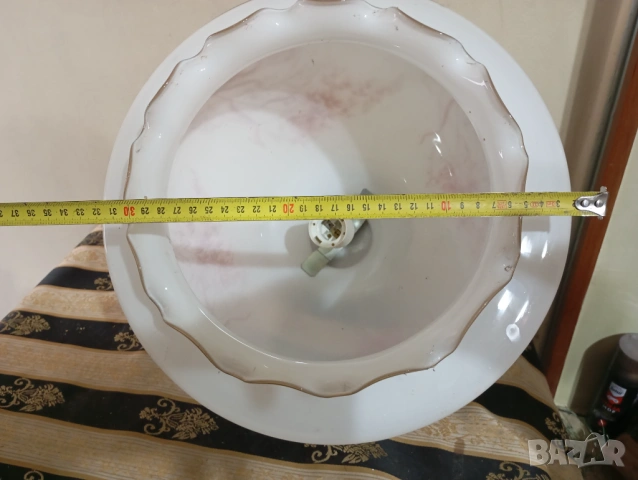 Винтидж полилей,лампа за таван, снимка 7 - Лампи за таван - 46721663