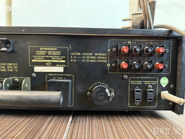 Pioneer SX-5530, снимка 12 - Ресийвъри, усилватели, смесителни пултове - 51398201
