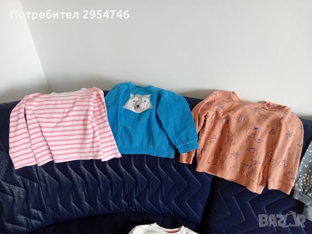Лот блузи 18-24 м., снимка 4 - Бебешки пижами - 45543724