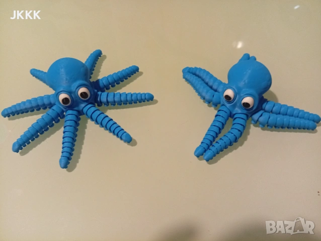 3D октоподи с подвижни пипала , снимка 2 - Декорация за дома - 53166709