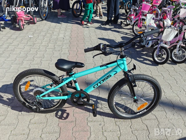 CROSS Велосипед 20" SPIDER син, снимка 3 - Велосипеди - 53830648