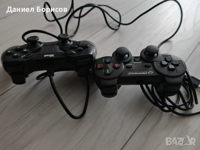 2 бр Геймпад контролери Trust GXT 530 и Esperanza (с кабел) за PC/PS3, снимка 4 - Джойстици и геймпадове - 52910162