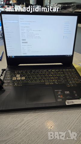 Геймарски лаптоп ASUS TUF Gaming AMD Ryzen 5 3550H, снимка 1 - Лаптопи за игри - 45694694