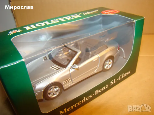 1:38 MAISTO MERCEDES BENZ SL ИГРАЧКА КОЛИЧКА МОДЕЛ, снимка 3 - Колекции - 48591448