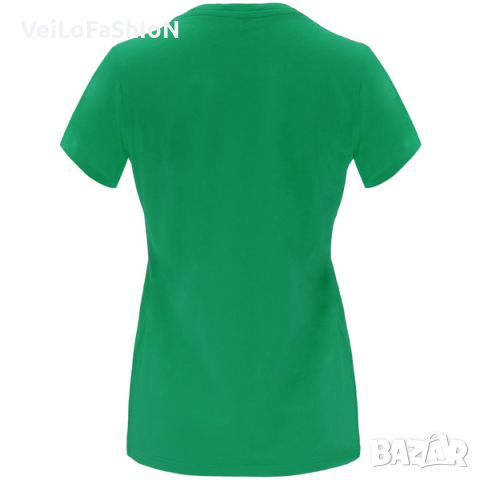 Нова дамска тениска в зелен цвят, снимка 2 - Тениски - 45315938