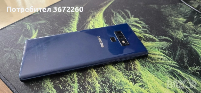 *МОКРЕН* Samsung Galaxy Note9, 512 GB + 8GB RAM, външно - отличен, снимка 4 - Samsung - 52232553