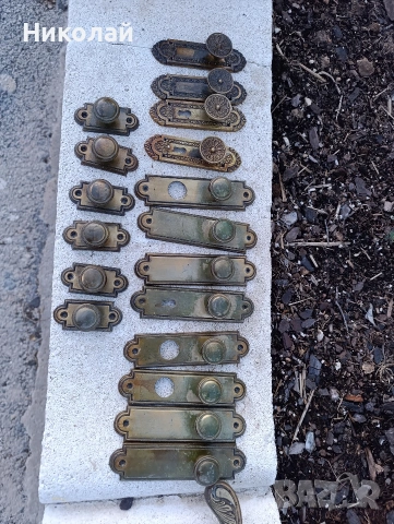 Старинни брави и дръжки, снимка 5 - Антикварни и старинни предмети - 54184302
