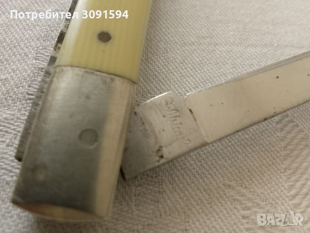 Стар нож за дегустация със слонова кост , снимка 7 - Антикварни и старинни предмети - 45608820