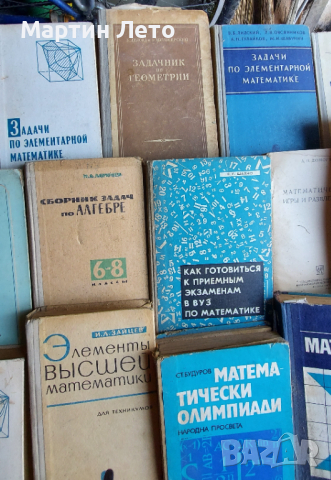 Стари руски учебници по математика, алгебра, снимка 6 - Антикварни и старинни предмети - 45041424