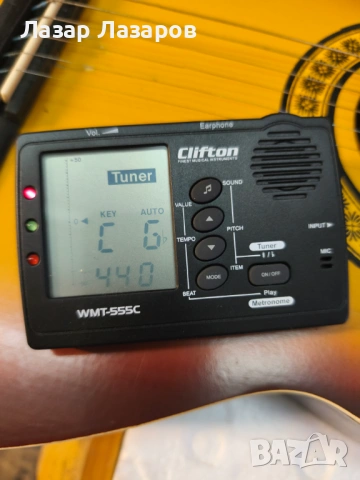 ПРодавам тунери за китара и тунер метроном хроматечен, снимка 7 - Китари - 53372712