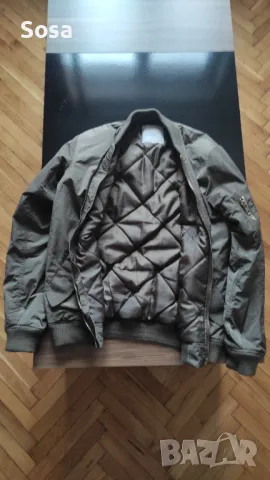 Яке / Bomber Jacket Just Junkies, цвят зелен, размер S, снимка 3 - Якета - 47832011