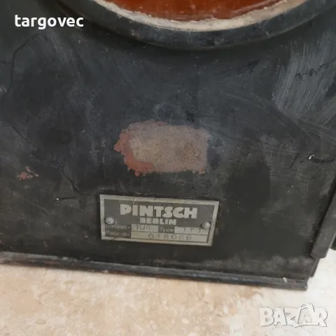 уникален железничарски немски фенер от 1942, снимка 3 - Антикварни и старинни предмети - 50062368