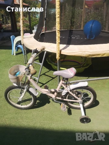 Детски велосипед Makani 16” кошничка и помощни колелета