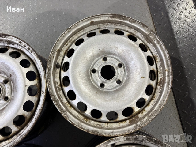 46р. Железни 16" Джанти 5х112 за -VW/AUDI/SKODA/VAG-6.5Jx16H2, ET33, снимка 7 - Гуми и джанти - 53933689