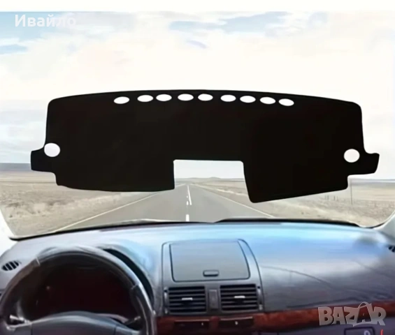 Покривало за табло, полиестер, UV устойчив, за Toyota Avensis T25