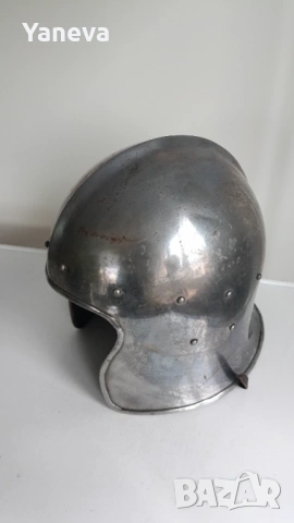 Рицарски, средновековен , шлем Барбута . , снимка 4 - Бойно оръжие - 53891157