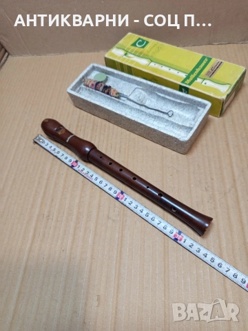 Стара Немска Музикална Флейта. НОМЕР 688., снимка 12 - Антикварни и старинни предмети - 53406931