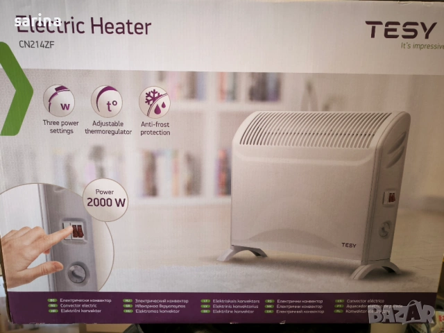 Конвектор CN214ZF, снимка 2 - Отоплителни печки - 53804306