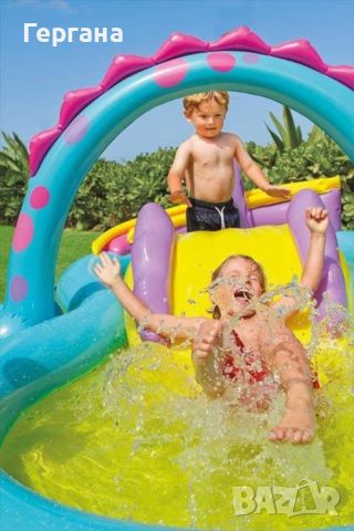 Надуваем детски басейн I n t e x  направете лятото на вашите деца, снимка 3 - Басейни и аксесоари - 46387861