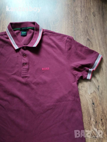 Hugo Boss Men's Paddy Polo Shirt - страхотна мъжка тениска Л, снимка 4 - Тениски - 50525905