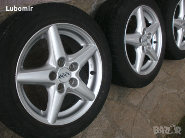 15 цола 5 х 100 мм 4 бр лети джанти - Dotz Germany ! - VW,Audi,Seat,Skoda,Toyota,Subaru !, снимка 2 - Гуми и джанти - 53915273
