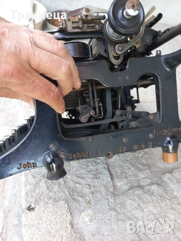 СТАРА ПИШЕЩА МАШИНА КОНТИНЕНТАЛ, снимка 7 - Антикварни и старинни предмети - 54098135