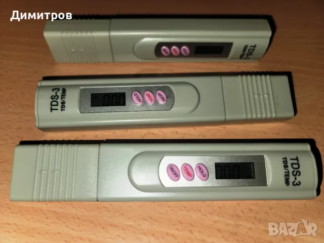 Нов Тестер за измерване на качеството на водата  TDS, с LCD екран, снимка 3 - Други - 49944647