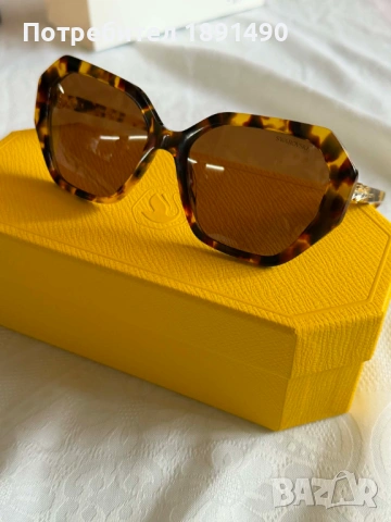 Слънчеви очила swarovski, снимка 3 - Слънчеви и диоптрични очила - 53994743