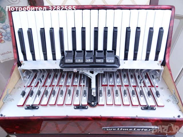 Нов акордеон Велтмайстер Серино 80 баса, снимка 16 - Акордеони - 53914342