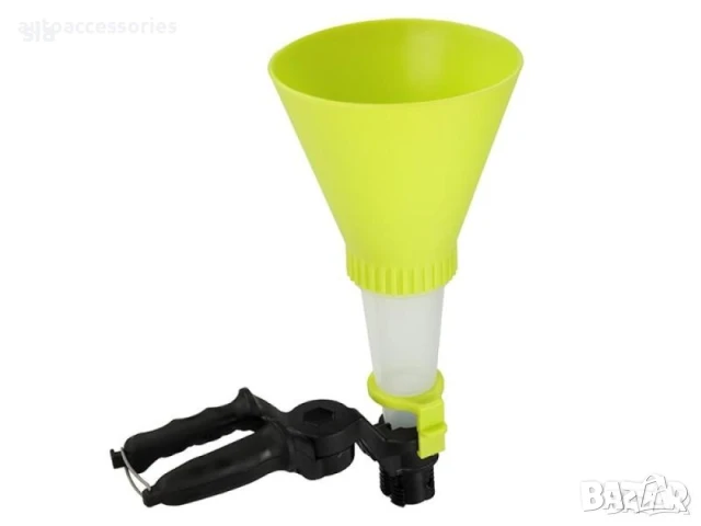 Фуния за течности със Скоба и държач, купа 125мм