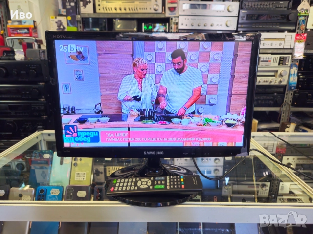 19" телевизор Samsung LT19B300EW/EN В отлично техническо и визуално състояние. Вграден тунер за ефир, снимка 4 - Телевизори - 52035633