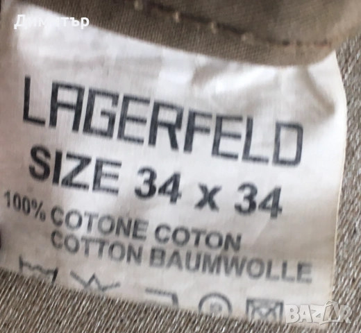 Мъжки панталон Lagerfeld , снимка 6 - Панталони - 52021079