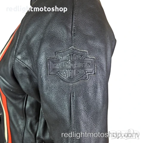 📌 5114 Harley Davidson Дамско кожено яке S | 350 лв, снимка 2 - Аксесоари и консумативи - 51390319