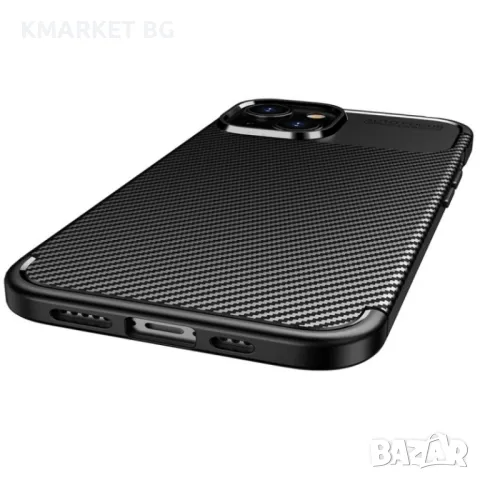 Apple iPhone 14 Pro Удароустойчив Carbon Fiber Калъф и Протектор, снимка 3 - Калъфи, кейсове - 47943056