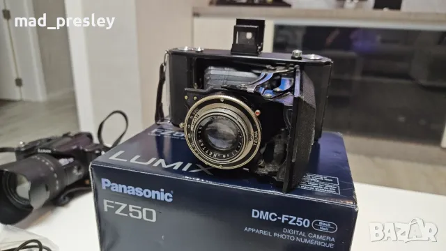 Panasonic DMC-FZ50, Zeiss Ikon и Зенит В, снимка 10 - Фотоапарати - 47843717