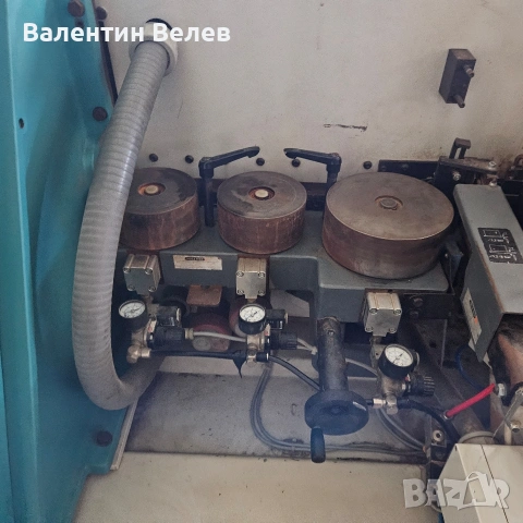 кантираща машина holz her triathlon 300,точно окрайчване ерови фрези корнер прави цикли и полири, снимка 7 - Други машини и части - 53519906