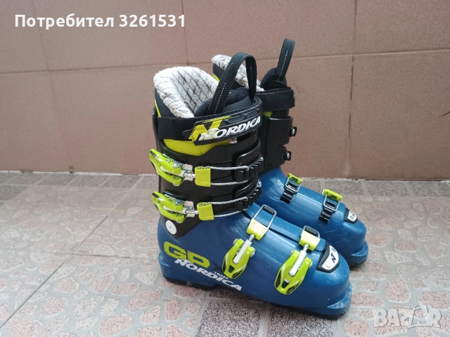 Детски ски Völkl Racetiger SL 13 120 см и обувки Nordica GPX Team 23.5, снимка 7 - Зимни спортове - 52682262
