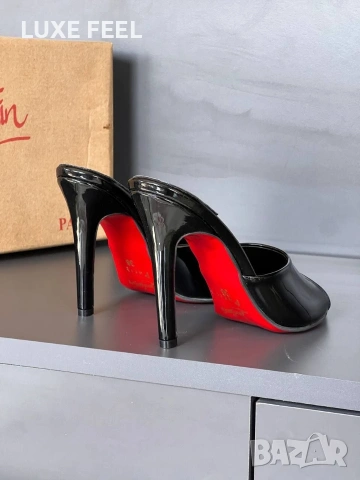 Christian Louboutin ⚜️Дамски Чехли , снимка 3 - Чехли - 53902521