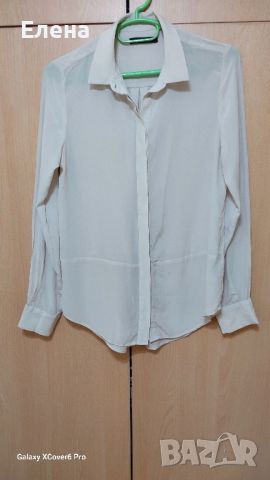 риза ginatricot. 100% e коприна. размер S., снимка 5 - Ризи - 46425913